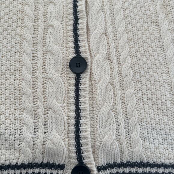 Taylor Swift | The Cardigan 2020 Folklore cream cable knit sweater | size XL/2XL - Picture 4 of 9